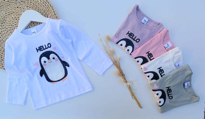 5 CAMISETAS PINGUINA - Imagen 1