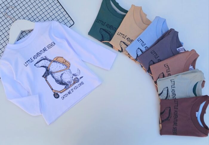 5 CAMISETAS LITTLE AVENTURE - Imagen 2