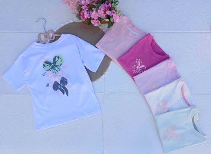 5 REMERAS NENA LUPE OVERSIDE - Imagen 2