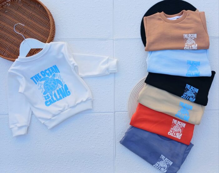 5 BUZOS BEBE OCEAN - Imagen 1