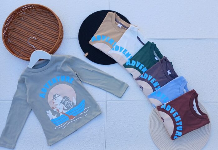5 CAMISETAS NENE ADVENTURE - Imagen 1