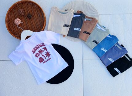 5 REMERAS BEBE SUMMER MODE