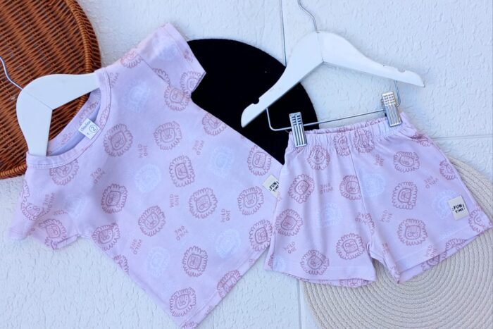5 CONJUNTOS BEBE LION REMERA - Imagen 5