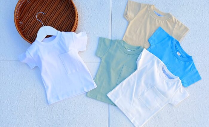 5 REMERAS BEBE BASTIAN - Imagen 1