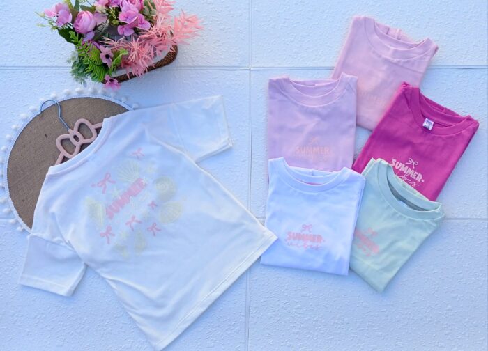 5 REMERAS NENA SUMMER OVERSIDE - Imagen 2