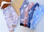 5  solo celeste PANTALONES OSO DE BEBE