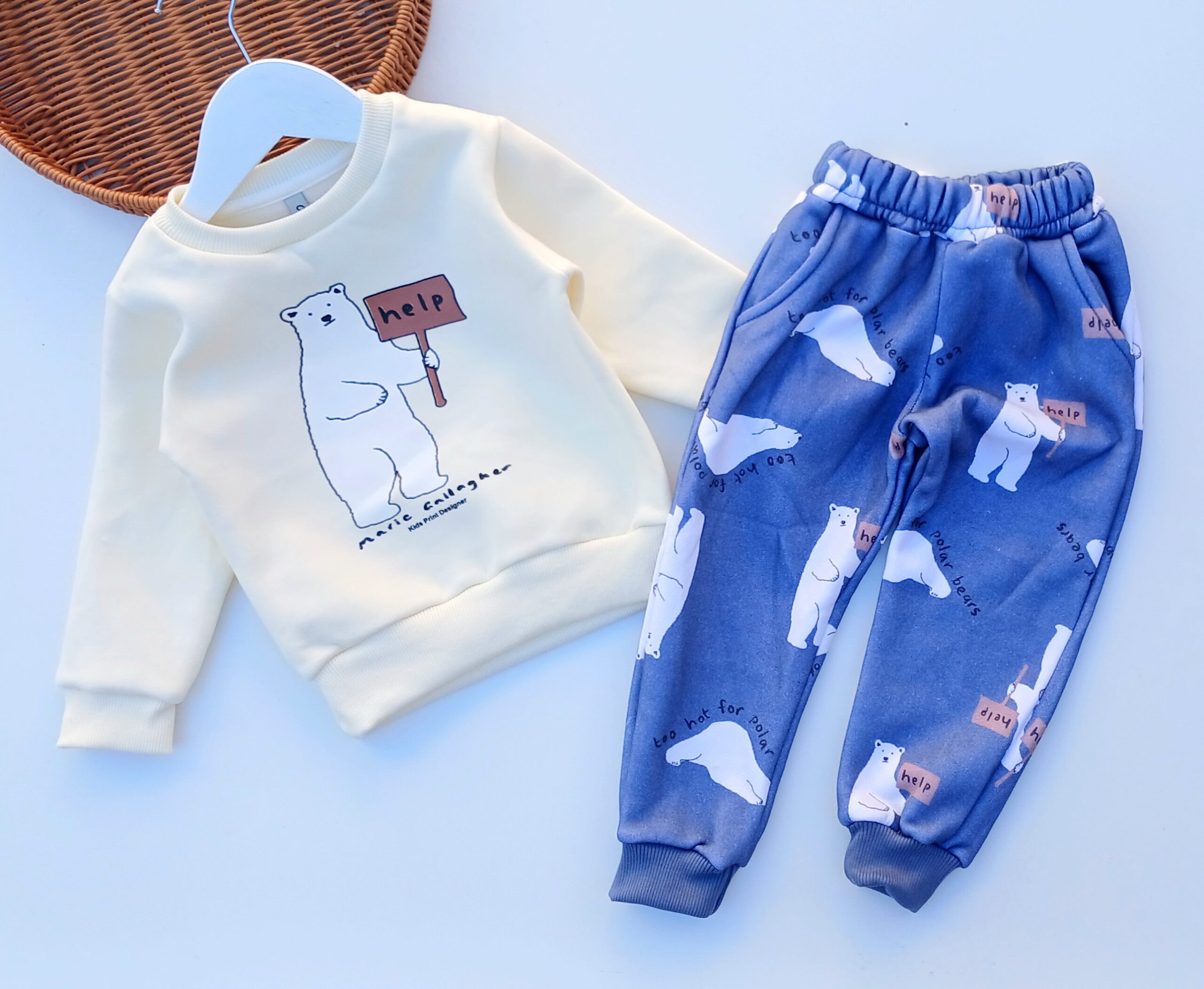 20260325_100553 5 CONJUNTOS HEEL OSO BEBE - Imagen 1