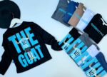 5 CAMISETAS DE NIÑO THE GOAT