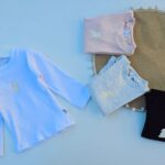 5 CAMISETAS «MIA» BEBA