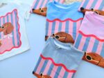5 REMERAS OVERSIZE DE NIÑAS SALCHICHA - Imagen 3