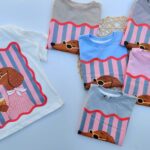 5 REMERAS OVERSIZE DE NIÑAS SALCHICHA