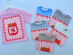 5 REMERAS OVERSIZE DE NIÑAS FRUTI - Imagen 4