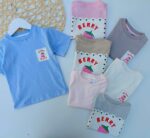 5 REMERAS OVERSIZE DE BEBAS BERRY CUTE