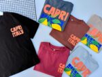 5 REMERAS OVERSIZE DE NIÑOS CAPRI ITALY - Imagen 2