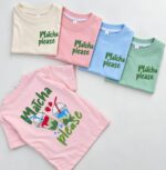 PREVENTA 5 REMERAS OVERSIZE DE BEBA MATCHA -PREVENTA-