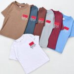 PREVENTA 5 REMERAS OVERSIZE DE BEBE VIBRANT