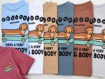 PREVENTA 5 REMERAS OVERSIZE DE BEBE DOOG - Imagen 2